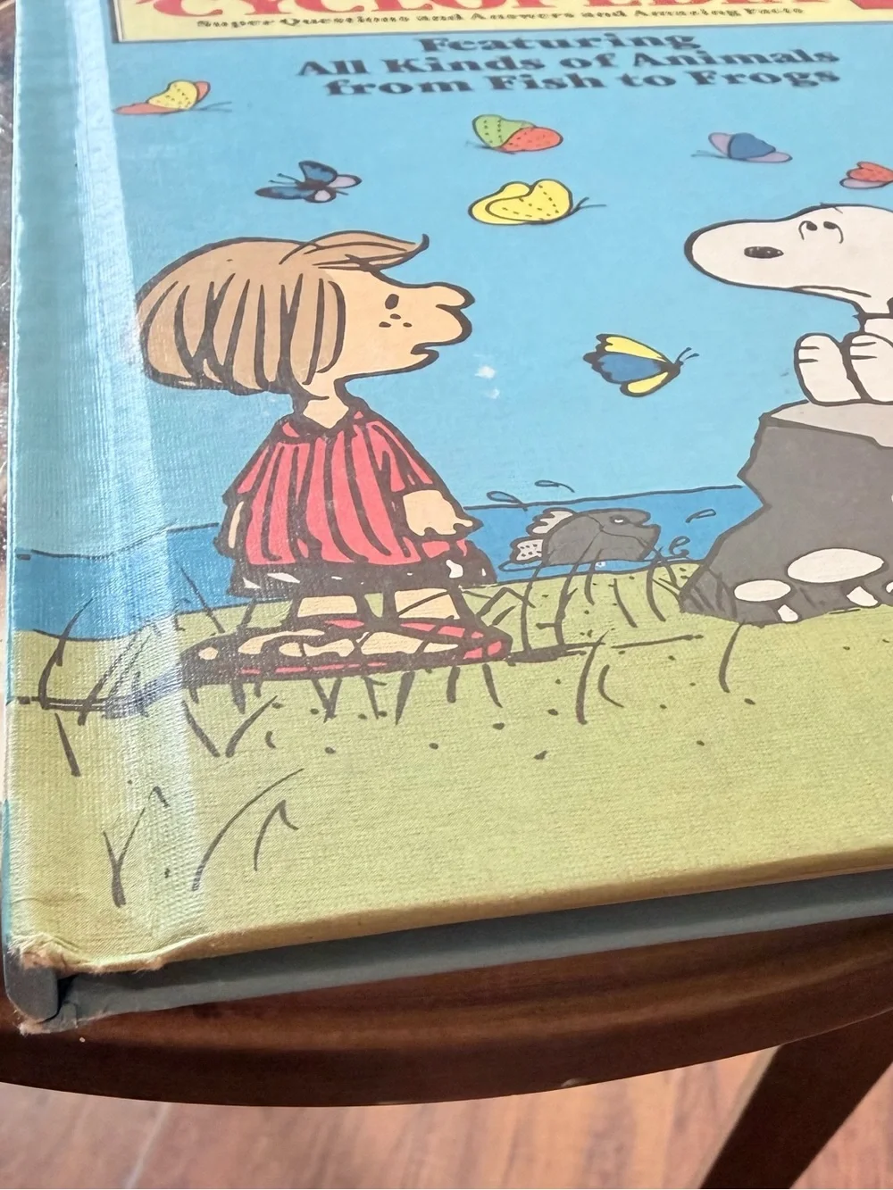 Rare 1980 Vintage Charlie Brown’s cyclopedia Vol 2 Animals Fish to Frogs